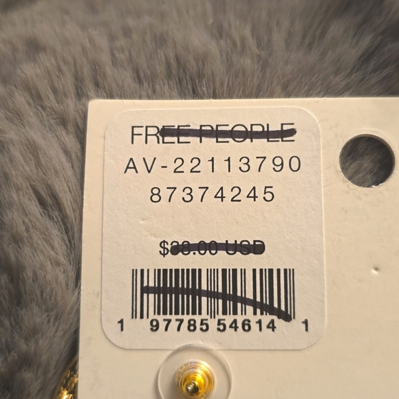 NWT! - Free People, Hearts On Fire Dangle Earrings, Gold/Black - NEW! - Picture 4 of 4